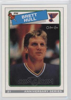 1992-93 O-Pee-Chee - Anniversary Series #21 - Brett Hull