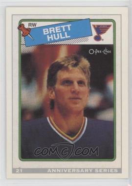 1992-93 O-Pee-Chee - Anniversary Series #21 - Brett Hull