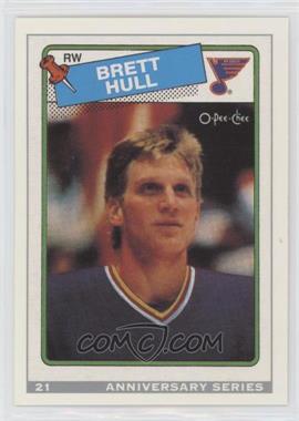 1992-93 O-Pee-Chee - Anniversary Series #21 - Brett Hull