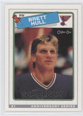 1992-93 O-Pee-Chee - Anniversary Series #21 - Brett Hull