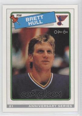 1992-93 O-Pee-Chee - Anniversary Series #21 - Brett Hull