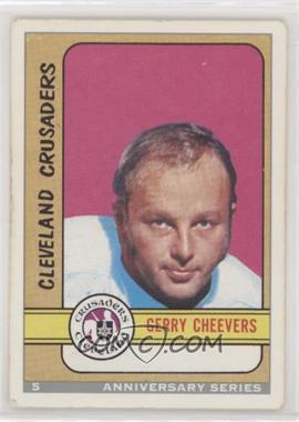 1992-93 O-Pee-Chee - Anniversary Series #5 - Gerry Cheevers [Good to VG‑EX]