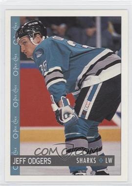 1992-93 O-Pee-Chee - [Base] #190 - Jeff Odgers