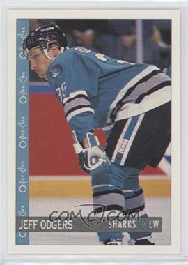 1992-93 O-Pee-Chee - [Base] #190 - Jeff Odgers