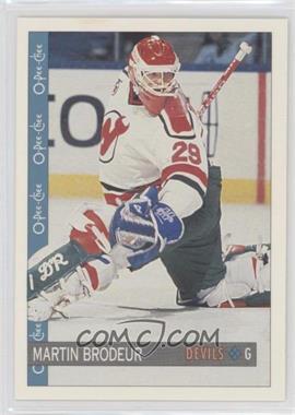 1992-93 O-Pee-Chee - [Base] #59 - Martin Brodeur [EX to NM]