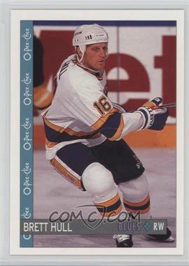 1992-93 O-Pee-Chee - [Base] #87 - Brett Hull