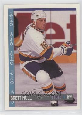 1992-93 O-Pee-Chee - [Base] #87 - Brett Hull