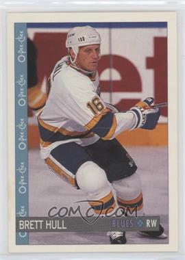 1992-93 O-Pee-Chee - [Base] #87 - Brett Hull