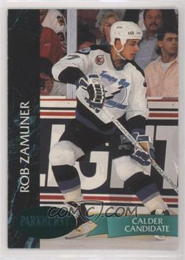 1992-93 Parkhurst - [Base] - Emerald Ice #171 - Rob Zamuner