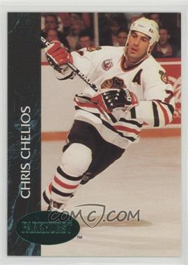 1992-93 Parkhurst - [Base] - Emerald Ice #29 - Chris Chelios