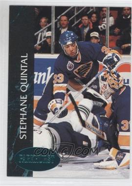 1992-93 Parkhurst - [Base] - Emerald Ice #384 - Stephane Quintal