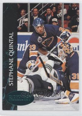 1992-93 Parkhurst - [Base] - Emerald Ice #384 - Stephane Quintal