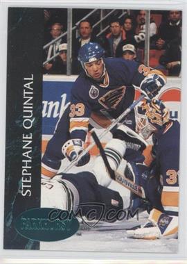 1992-93 Parkhurst - [Base] - Emerald Ice #384 - Stephane Quintal