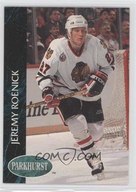 1992-93 Parkhurst - [Base] #31 - Jeremy Roenick