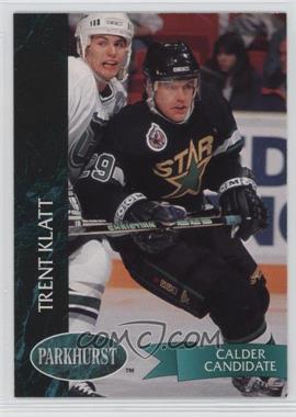 1992-93 Parkhurst - [Base] #317 - Trent Klatt