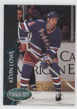 1992-93 Parkhurst - [Base] #348 - Kevin Lowe