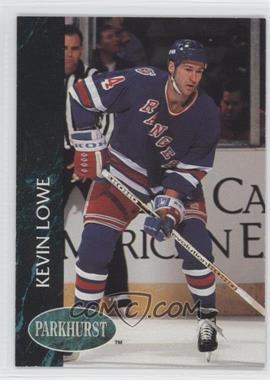 1992-93 Parkhurst - [Base] #348 - Kevin Lowe