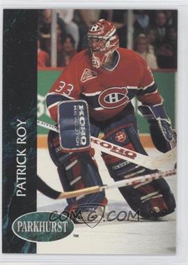 1992-93 Parkhurst - [Base] #84 - Patrick Roy