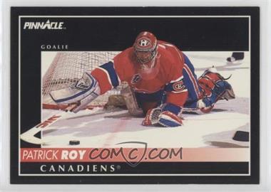 1992-93 Pinnacle - [Base] #130 - Patrick Roy