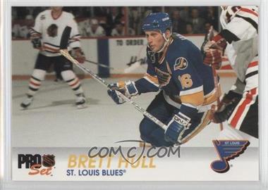 1992-93 Pro Set - [Base] #156 - Brett Hull