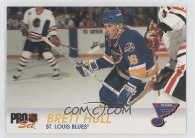 1992-93 Pro Set - [Base] #156 - Brett Hull