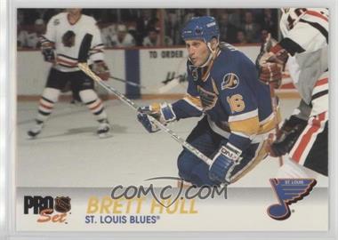 1992-93 Pro Set - [Base] #156 - Brett Hull