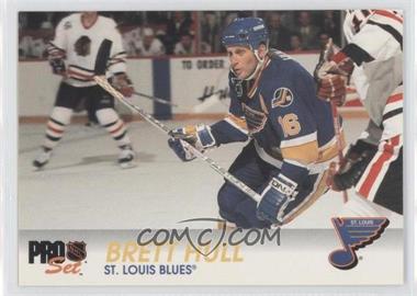 1992-93 Pro Set - [Base] #156 - Brett Hull