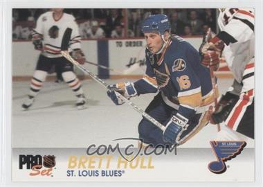 1992-93 Pro Set - [Base] #156 - Brett Hull