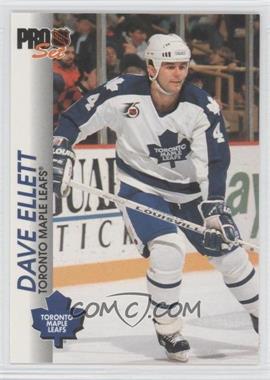 1992-93 Pro Set - [Base] #186 - Dave Ellett