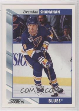 1992-93 Score - [Base] #392 - Brendan Shanahan