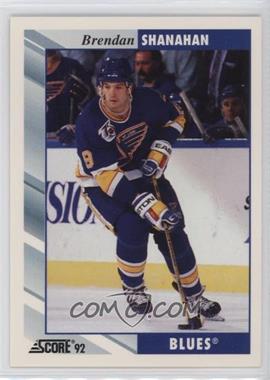 1992-93 Score - [Base] #392 - Brendan Shanahan
