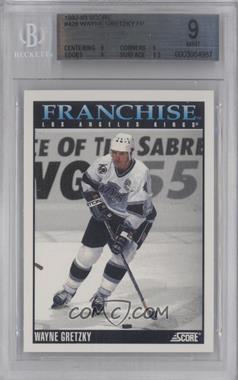 1992-93 Score - [Base] #426 - Wayne Gretzky [BGS 9 MINT]