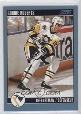 1992-93 Score Canadian - [Base] #201 - Gordie Roberts