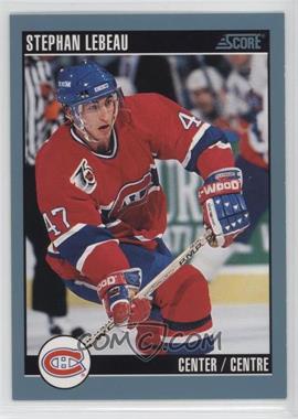 1992-93 Score Canadian - [Base] #246 - Stephan Lebeau