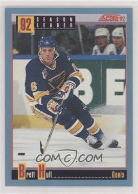 1992-93 Score Canadian - [Base] #411 - Brett Hull