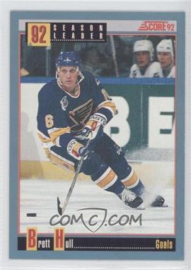 1992-93 Score Canadian - [Base] #411 - Brett Hull