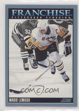 1992-93 Score Canadian - [Base] #433 - Mario Lemieux