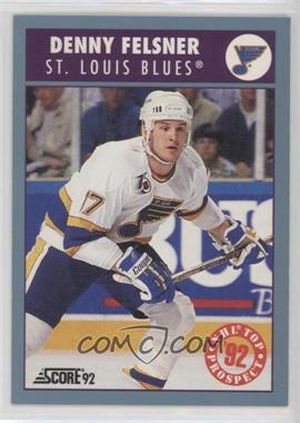 1992-93 Score Canadian - [Base] #481 - Denny Felsner