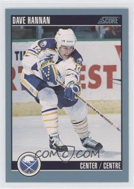 1992-93 Score Canadian - [Base] #538 - Dave Hannan