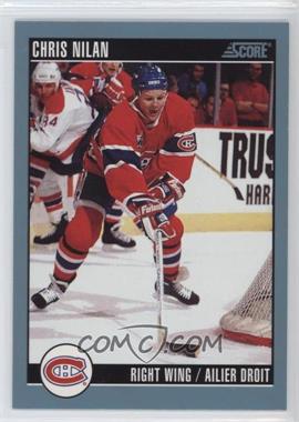 1992-93 Score Canadian - [Base] #76 - Chris Nilan