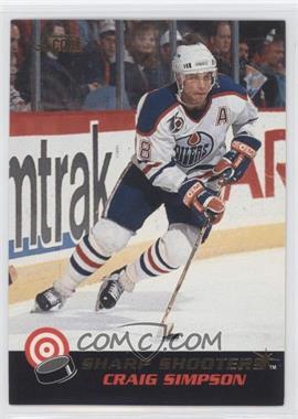 1992-93 Score Canadian - Sharp Shooters #30 - Craig Simpson