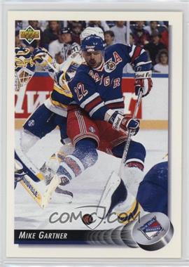 1992-93 Upper Deck - [Base] #126 - Mike Gartner