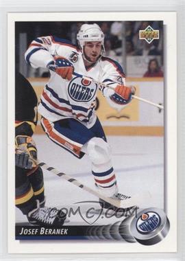 1992-93 Upper Deck - [Base] #196 - Josef Beranek