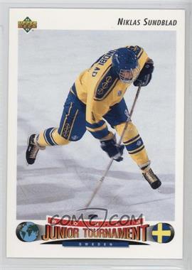 1992-93 Upper Deck - [Base] #227 - Niklas Sundblad