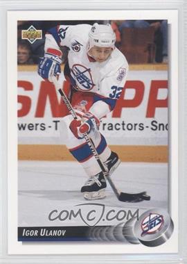 1992-93 Upper Deck - [Base] #300 - Igor Ulanov