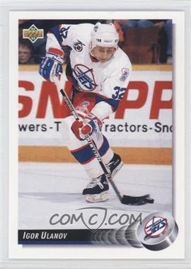 1992-93 Upper Deck - [Base] #300 - Igor Ulanov