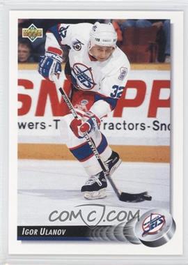 1992-93 Upper Deck - [Base] #300 - Igor Ulanov