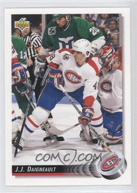 1992-93 Upper Deck - [Base] #331 - J.J. Daigneault