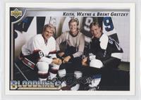 Wayne Gretzky, Keith Gretzky, Brent Gretzky