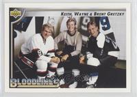 Wayne Gretzky, Keith Gretzky, Brent Gretzky